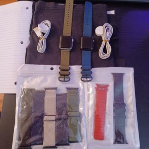 COPY - I watch series 3.38mm Gray  and silver series 2 38mm